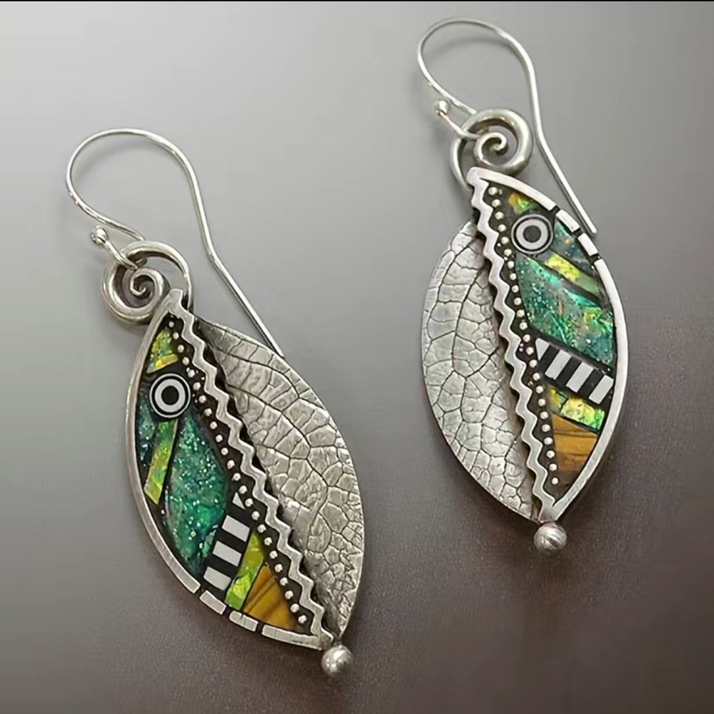 3/$15 Leaf Drop Dangle Earrings